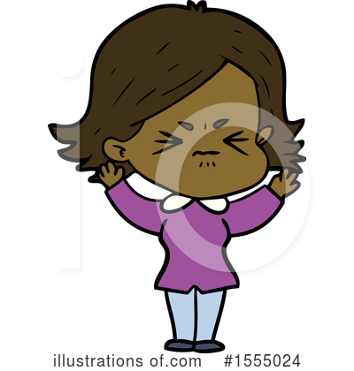 Royalty-Free (RF) Girl Clipart Illustration by lineartestpilot - Stock Sample #1555024