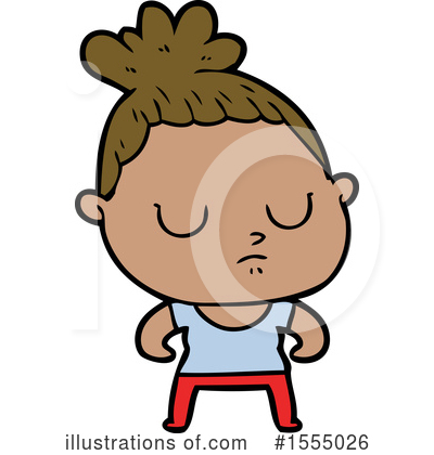 Royalty-Free (RF) Girl Clipart Illustration by lineartestpilot - Stock Sample #1555026