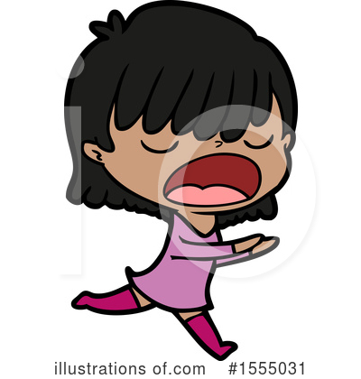 Royalty-Free (RF) Girl Clipart Illustration by lineartestpilot - Stock Sample #1555031