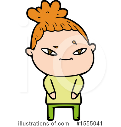 Royalty-Free (RF) Girl Clipart Illustration by lineartestpilot - Stock Sample #1555041