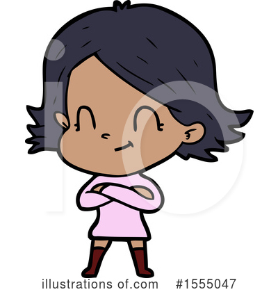Royalty-Free (RF) Girl Clipart Illustration by lineartestpilot - Stock Sample #1555047