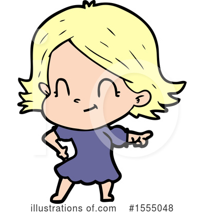 Royalty-Free (RF) Girl Clipart Illustration by lineartestpilot - Stock Sample #1555048