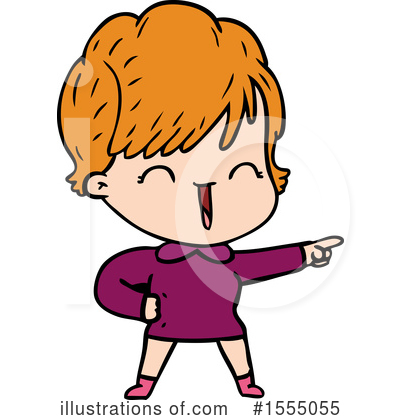 Royalty-Free (RF) Girl Clipart Illustration by lineartestpilot - Stock Sample #1555055
