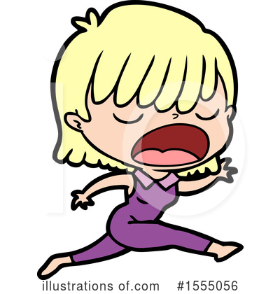 Royalty-Free (RF) Girl Clipart Illustration by lineartestpilot - Stock Sample #1555056