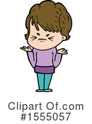Girl Clipart #1555057 by lineartestpilot