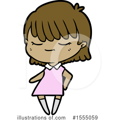 Royalty-Free (RF) Girl Clipart Illustration by lineartestpilot - Stock Sample #1555059