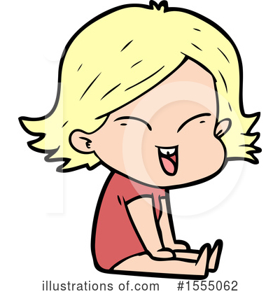 Royalty-Free (RF) Girl Clipart Illustration by lineartestpilot - Stock Sample #1555062