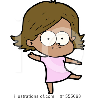 Royalty-Free (RF) Girl Clipart Illustration by lineartestpilot - Stock Sample #1555063