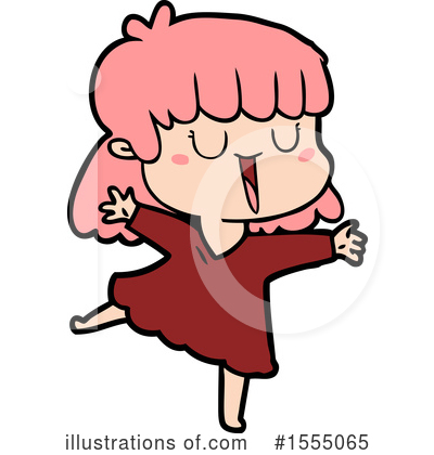 Royalty-Free (RF) Girl Clipart Illustration by lineartestpilot - Stock Sample #1555065