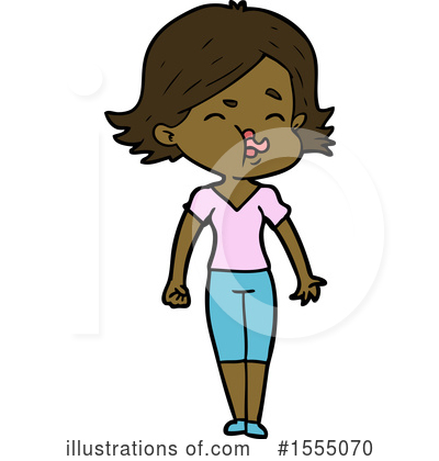 Royalty-Free (RF) Girl Clipart Illustration by lineartestpilot - Stock Sample #1555070