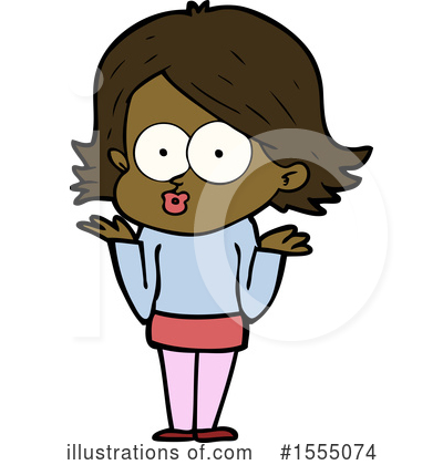 Royalty-Free (RF) Girl Clipart Illustration by lineartestpilot - Stock Sample #1555074