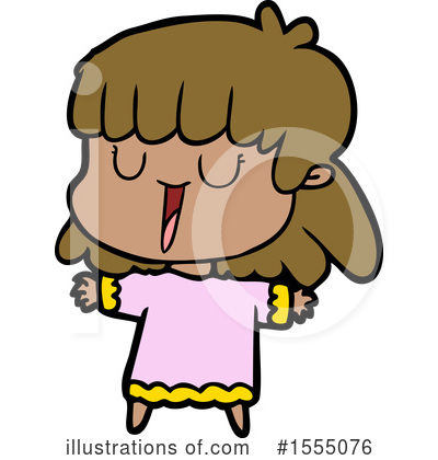 Royalty-Free (RF) Girl Clipart Illustration by lineartestpilot - Stock Sample #1555076