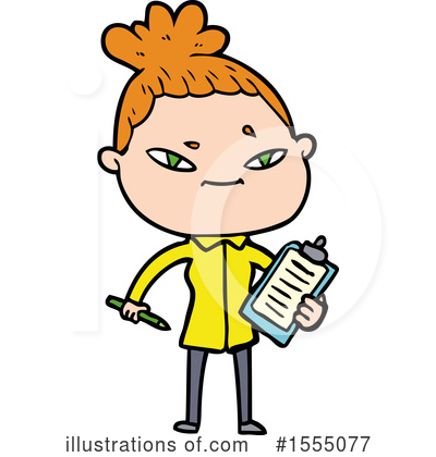 Royalty-Free (RF) Girl Clipart Illustration by lineartestpilot - Stock Sample #1555077