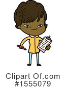 Girl Clipart #1555079 by lineartestpilot