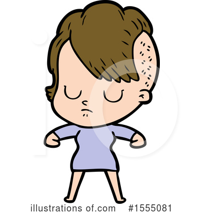 Royalty-Free (RF) Girl Clipart Illustration by lineartestpilot - Stock Sample #1555081