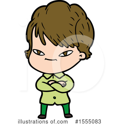Royalty-Free (RF) Girl Clipart Illustration by lineartestpilot - Stock Sample #1555083