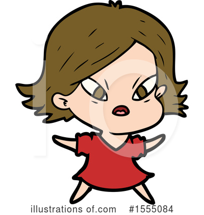 Royalty-Free (RF) Girl Clipart Illustration by lineartestpilot - Stock Sample #1555084