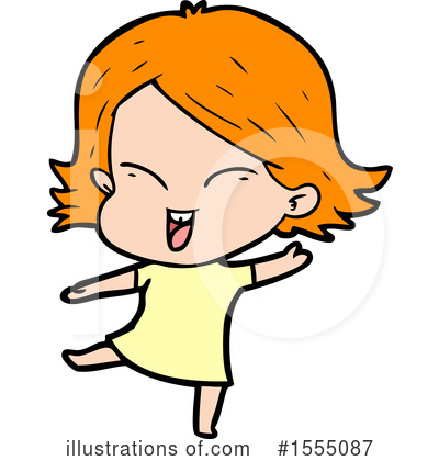 Royalty-Free (RF) Girl Clipart Illustration by lineartestpilot - Stock Sample #1555087