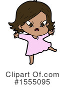 Girl Clipart #1555095 by lineartestpilot