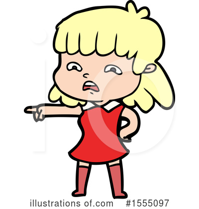 Royalty-Free (RF) Girl Clipart Illustration by lineartestpilot - Stock Sample #1555097