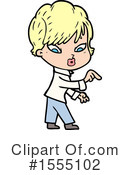 Girl Clipart #1555102 by lineartestpilot