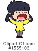 Girl Clipart #1555103 by lineartestpilot