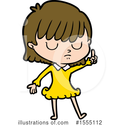 Royalty-Free (RF) Girl Clipart Illustration by lineartestpilot - Stock Sample #1555112
