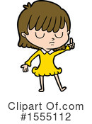 Girl Clipart #1555112 by lineartestpilot