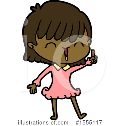 Royalty-Free (RF) Girl Clipart Illustration by lineartestpilot - Stock Sample #1555117