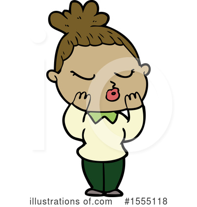 Royalty-Free (RF) Girl Clipart Illustration by lineartestpilot - Stock Sample #1555118
