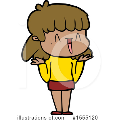 Royalty-Free (RF) Girl Clipart Illustration by lineartestpilot - Stock Sample #1555120