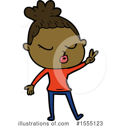 Royalty-Free (RF) Girl Clipart Illustration by lineartestpilot - Stock Sample #1555123