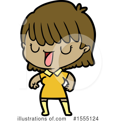 Royalty-Free (RF) Girl Clipart Illustration by lineartestpilot - Stock Sample #1555124