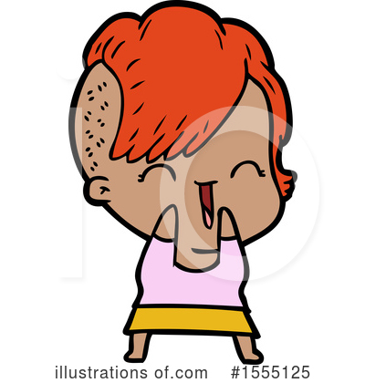 Royalty-Free (RF) Girl Clipart Illustration by lineartestpilot - Stock Sample #1555125
