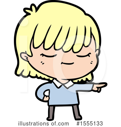 Royalty-Free (RF) Girl Clipart Illustration by lineartestpilot - Stock Sample #1555133