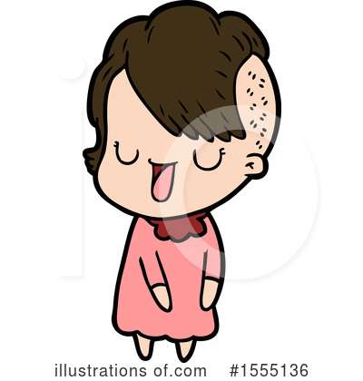 Royalty-Free (RF) Girl Clipart Illustration by lineartestpilot - Stock Sample #1555136