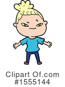 Girl Clipart #1555144 by lineartestpilot