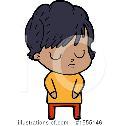 Royalty-Free (RF) Girl Clipart Illustration by lineartestpilot - Stock Sample #1555146