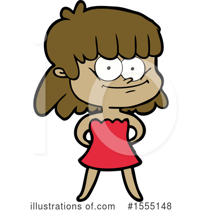 Royalty-Free (RF) Girl Clipart Illustration by lineartestpilot - Stock Sample #1555148