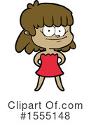 Girl Clipart #1555148 by lineartestpilot