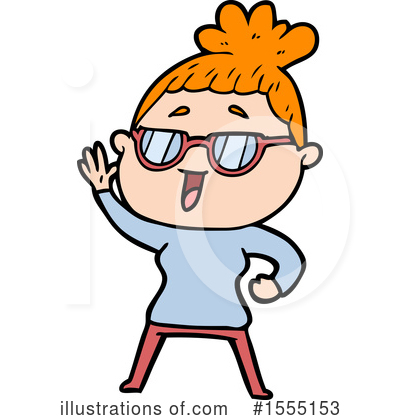 Royalty-Free (RF) Girl Clipart Illustration by lineartestpilot - Stock Sample #1555153