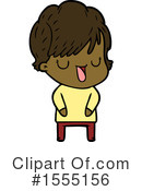 Girl Clipart #1555156 by lineartestpilot