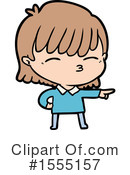 Girl Clipart #1555157 by lineartestpilot