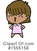 Girl Clipart #1555158 by lineartestpilot