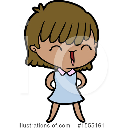 Royalty-Free (RF) Girl Clipart Illustration by lineartestpilot - Stock Sample #1555161