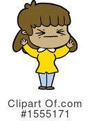 Girl Clipart #1555171 by lineartestpilot