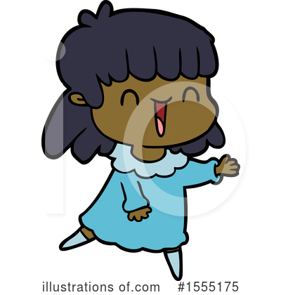 Royalty-Free (RF) Girl Clipart Illustration by lineartestpilot - Stock Sample #1555175