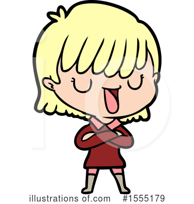 Royalty-Free (RF) Girl Clipart Illustration by lineartestpilot - Stock Sample #1555179