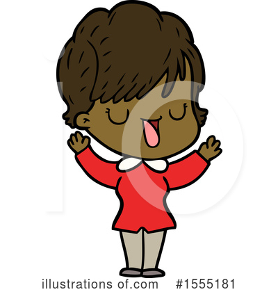 Royalty-Free (RF) Girl Clipart Illustration by lineartestpilot - Stock Sample #1555181