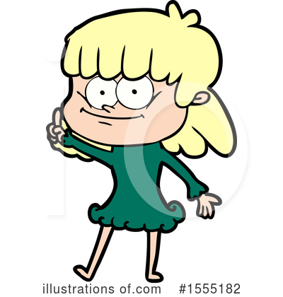 Royalty-Free (RF) Girl Clipart Illustration by lineartestpilot - Stock Sample #1555182